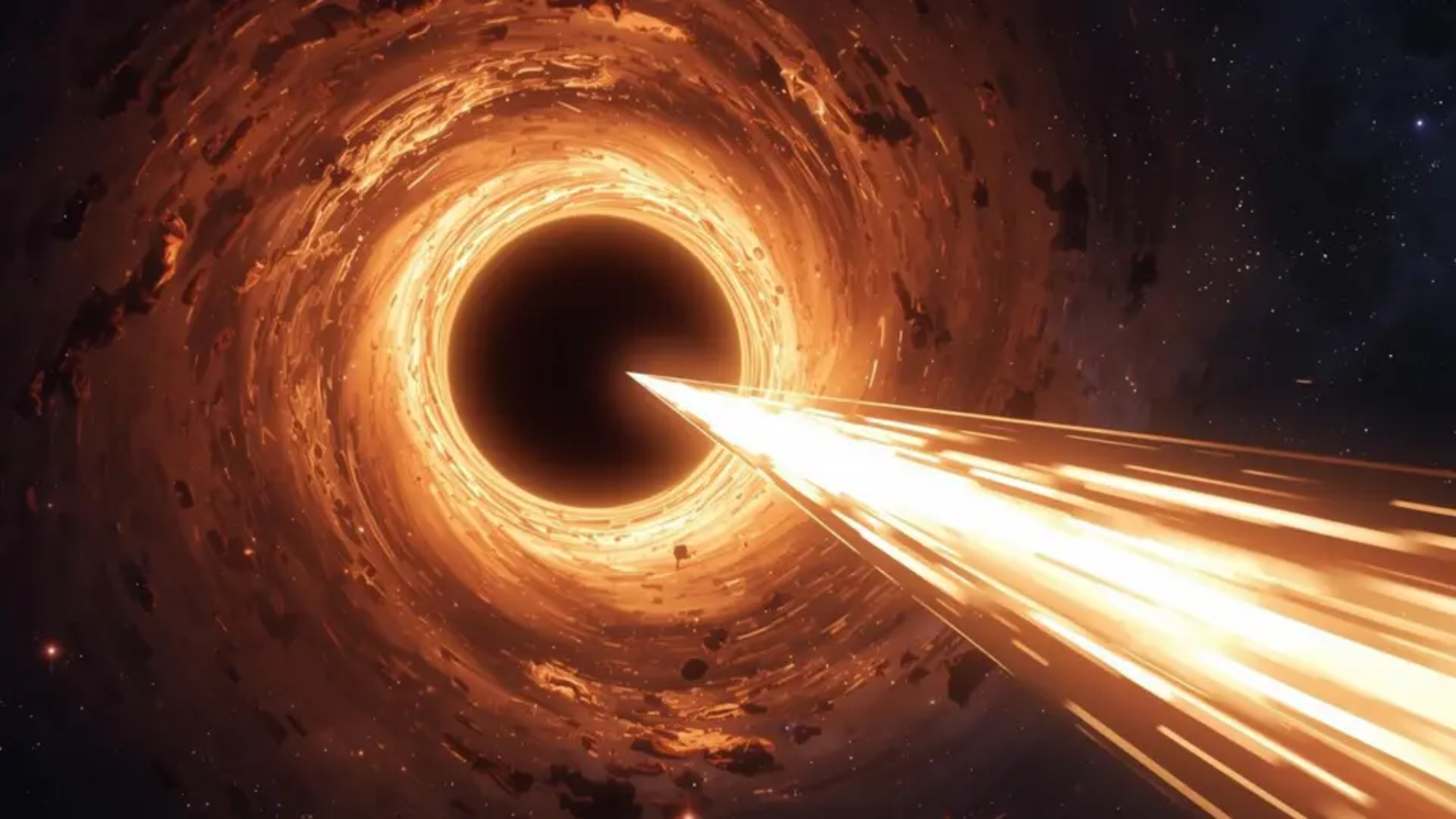 [EN]  A ravenous black hole in our backyard could be our window into the ancient universe 