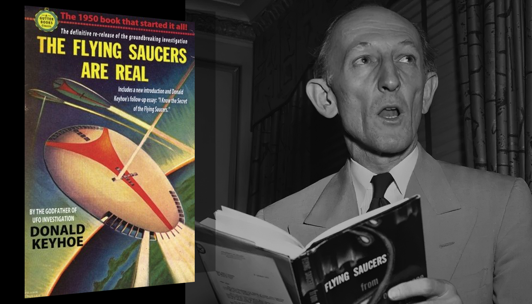 [EN] The Flying Saucers are Real by Donald E. Keyhoe, Fawcett Publications, 1950 (Public Domain)